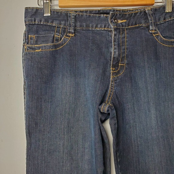 Calvin Klein Jeans Midwash Boot Cut Jeans Sz 8 - Picture 2 of 13